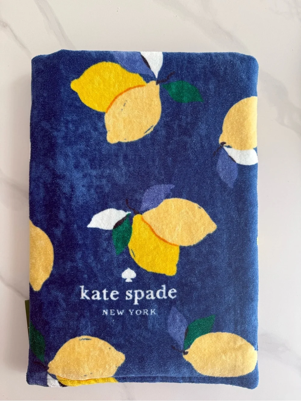 Kate Spade New York Oversized Beach Towels, Lemons